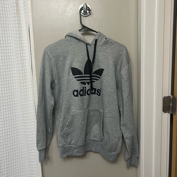 Adidas grey hoodie - Picture 1 of 2